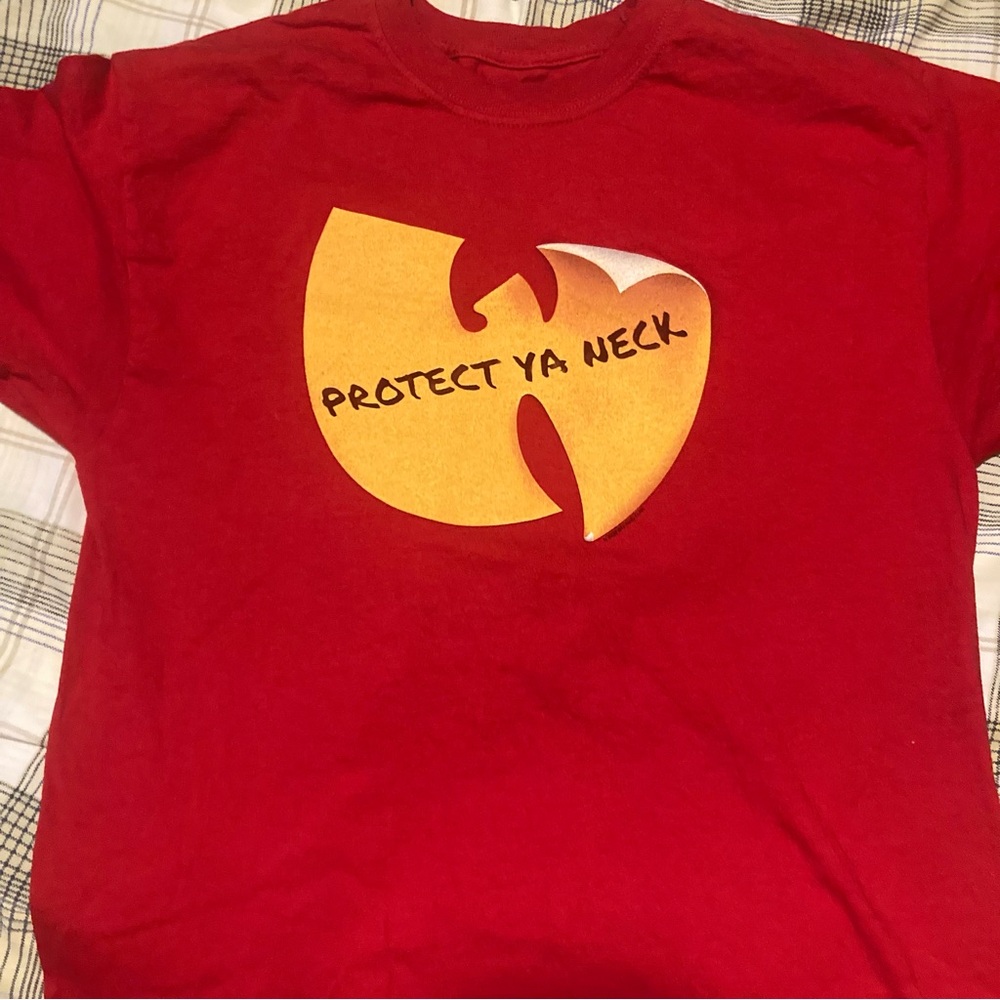 Wutang Hip Hop Protect Ya Neck Ny Wu Wear Rap Tee Medium